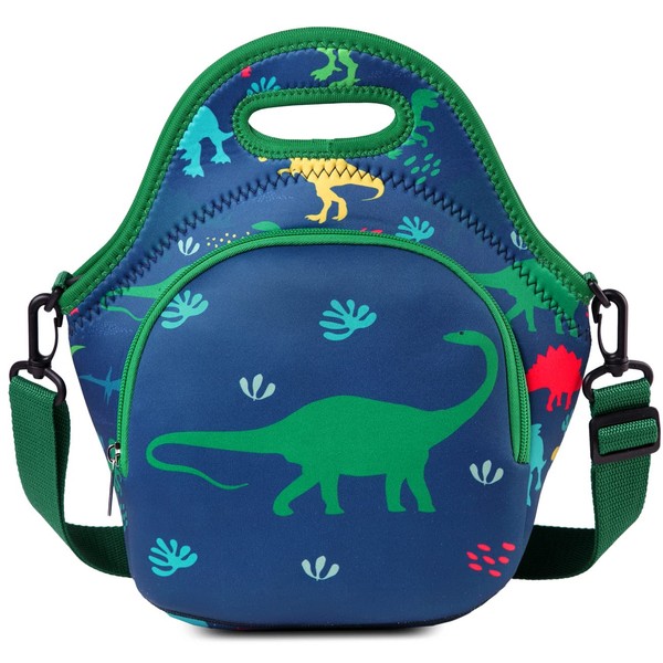 Lunch Bag for Boys, RAVUO Lightweight Neoprene Insulated Lunch Box