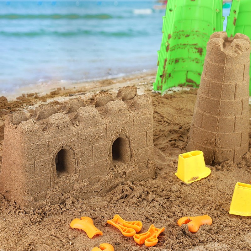Liberty Imports Beach Builder Create-A-Sand Castle Building Kit for Kids