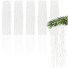 com-four® wavy tinsel – Tinsel Garland Various Colours – Christmas