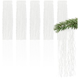 com-four® wavy tinsel – Tinsel Garland Various Colours – Christmas Decoration for the Christmas Tree