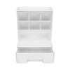 Storage Box Oblique Plug in Design Large Capacity Plastic Pen