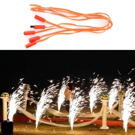 Alvinlite 50PCS Wireless Remote Control Electronic Firework Igniter Cable 30cm & 100cm(100CM)