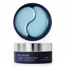 Under Eye Patches for Puffiness and Bags: Eye Mask for Puffy Eyes and Dark Circles Treatment with Collagen Retinol - Women Cooling Gel Pads for Brightening Hydrating Anti-Wrinkles 30 Pairs