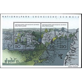 FRD (FR.Germany) block44 (complete.issue.) 1998 National- and Parks (Stamps for collectors) Landscapes