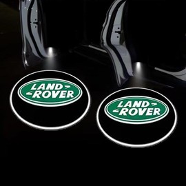 KLIFE LIMITED 2Pcs LED Car Door Welcome Light HD Projector Lamp Accessories For Honda Civic Fit Accord City Vezel CR-V S660 Odyssey HR-V:_LAND ROVER