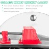 Efficient 3 Frames Manual Honey Extractor for Beekeepers, Stainless Steel