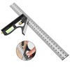 Combination Square, 12'/300mm Stainless Steel Combo Square Carpentry Tools, 45/90