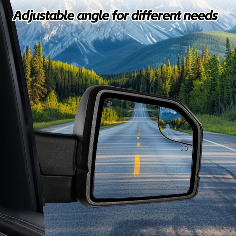 Right Passenger Side Door Mirror Fits 2015-2021 F150 Mirror with