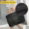 Jaugufiy Multi-layer Hanging Closet Storage Bag Hanging Travel Shelves Suitcase