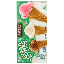 Let's Do, Sugar Cones, 4.6 Ounce