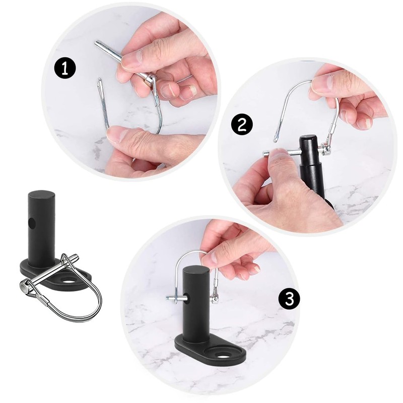 HONGECB Bicycle Trailer Coupler, Bicycle Towing Hitch Trailer Accessories with
