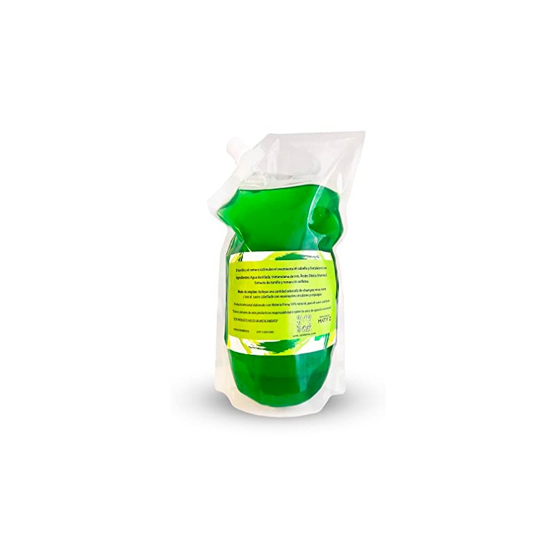 Shampoo Romero-Tomillo, ECO-Refil, Ideal para Evitar la Caída del Cabello,