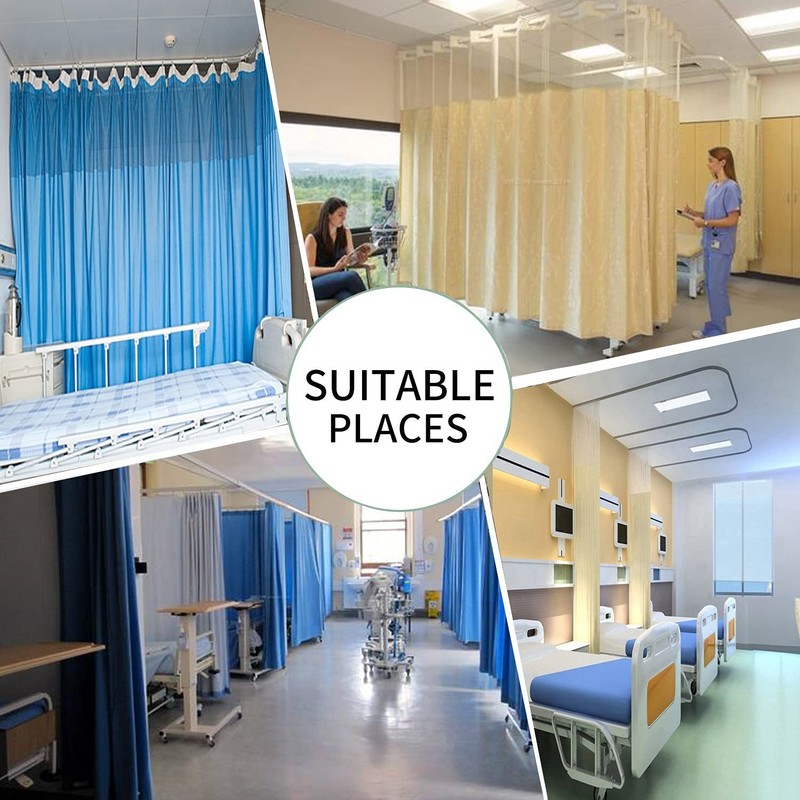 TTZ Hospital Curtain with Flat Hooks for Hospital Medical Clinic