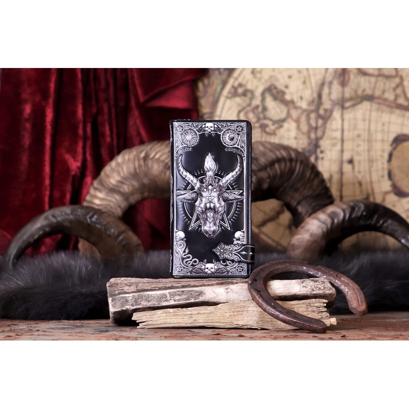 Nemesis Now Baphomet Black Embossed Wallet 18.5cm