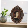 Ciieeo Retro Oval Photo Frame Nordic Style Decorative Picture Holder