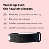Zzz. CalmRise Vibrating Alarm Clock to Wake Up Silently and