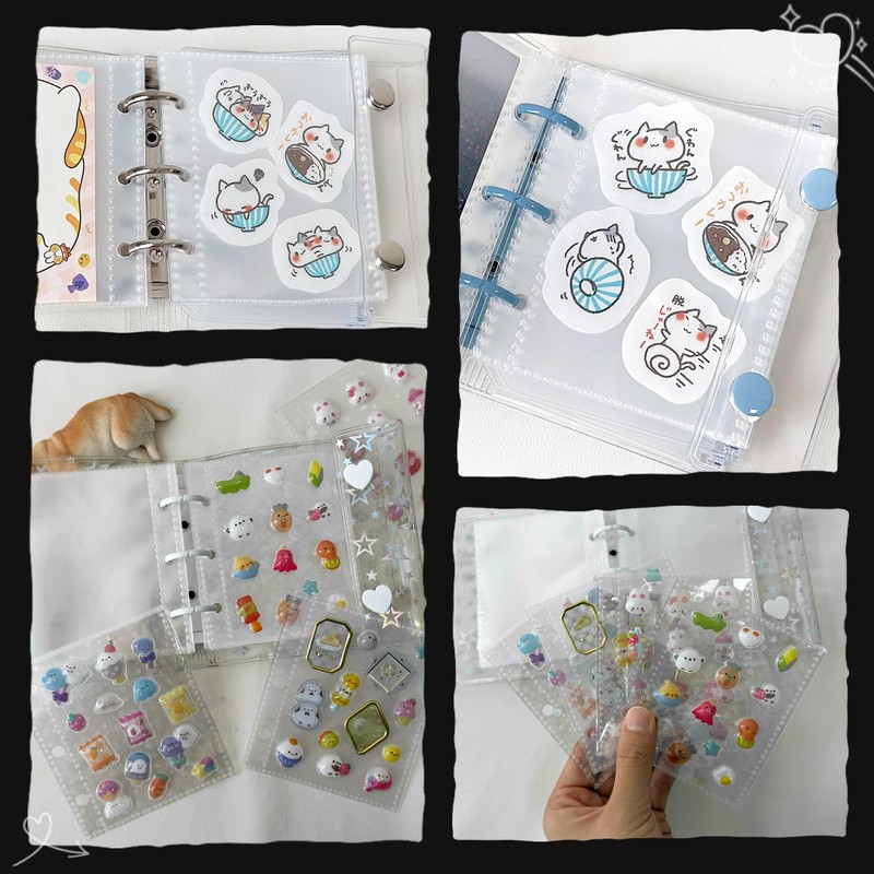 GOKEI A8 Size Refill, Micro 8, 3-Layer Polypropylene Sheet, A8,