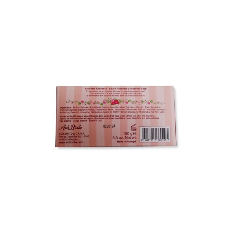 Lafco Claus Porto Ach Brito Rosalface Rose Lettuce Body Bath