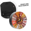 SHOWERORO Retro Fridge Magnets Creative Clock Stickers Vintage Wall Clock