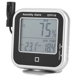 Digital ETP110 Termómetro Higrómetro Termohigrómetro Humedad Temperatura Medidor de Punto de Rocío Medidor para Home Office Laboratorio