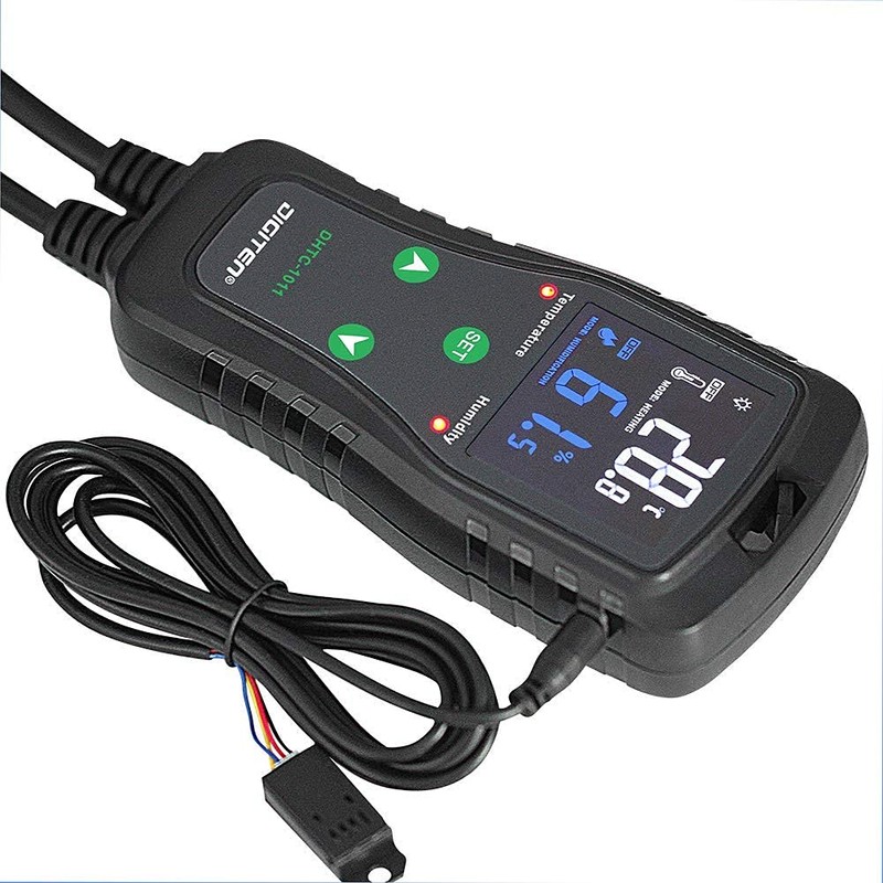 DIGITEN DHTC1011 Humidity and Temperature Controller Plug-in Thermostat Humidistat Outlet