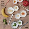 tak Kids Dish For Baby Yellow Children's Dinnerware Set W