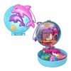 Polly Pocket Miniatura Muñecas Dolphin Beach Set Mattel