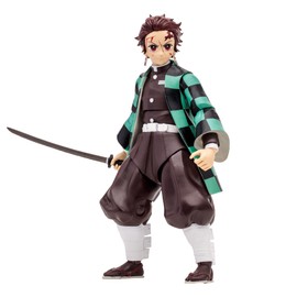 McFarlane Toys - Demon Slayer Tanjiro Kamado (Rui Battle) Figura de acción de 7 Pulgadas