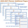 Monthly Calendar Planner, Jul 2026–Dec 2027, 120 GSM Paper, B5