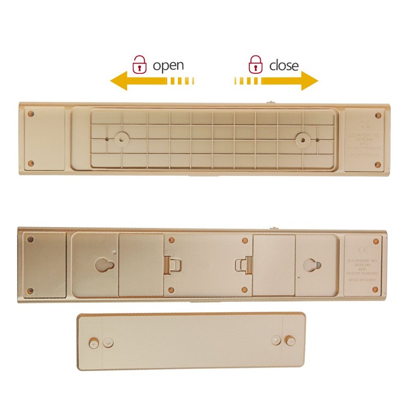 LUXSWAY LED Motion Sensor Light, Under Cabinet Light Battery Operated,