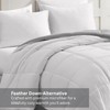 Casa Platino Fluffy Duvet Insert - Pre-Washed Hydro-Brushed 100% Microfiber