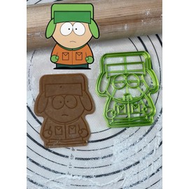 Kyle Broflovski Cookie Cutter & Mold 4-Inch-Scale Produced by 3D Kitchen Art