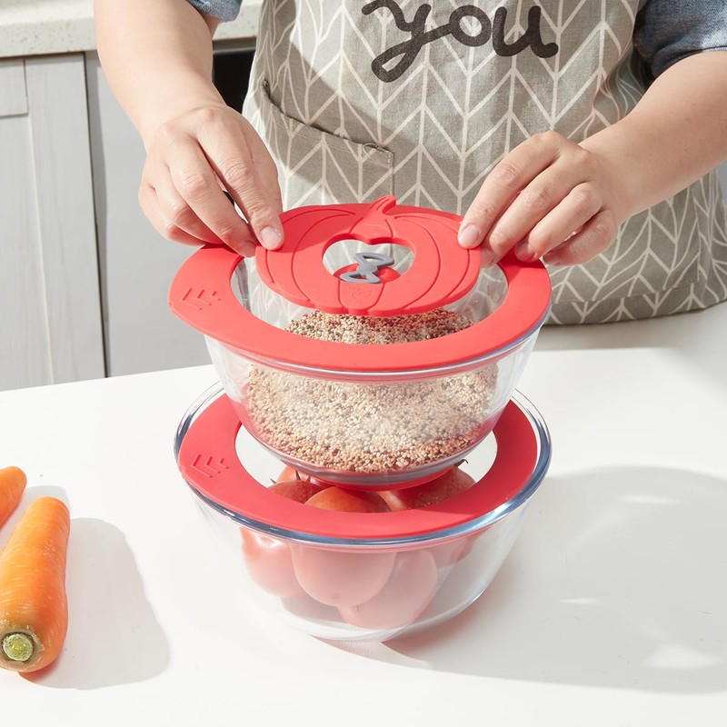 2 Pack Replacement Lids for Pyrex 7201-PC 4 Cup Glass