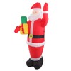 Inflatable Christmas Old Man Model with Gift Bag in Hand