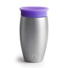 Munchkin Miracle Stainless Steel 360 Sippy Cup, 10 Oz, Purple