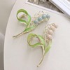 Blue Lily of The Valley Flower Hair Clips, 2025 New