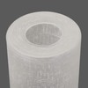 Anmire 2 Pack White Linen Frosted Glass Lamp Shade, Cylinder