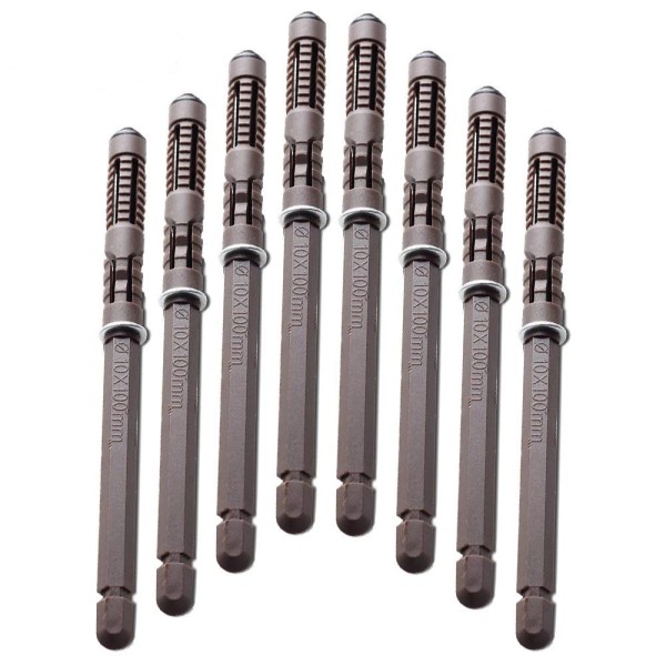 Fuwinet Floating Shelf Brackets -8 Pack Heavy Duty Wood Invisible