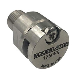 Udor Boominator 1250FS Boomless Full Pattern Spray Nozzle - 16" Pattern, 1/4" MNPT, Stainless Steel