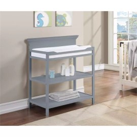 Suite Bebe Universal Traditional Wood Changing Table in Gray