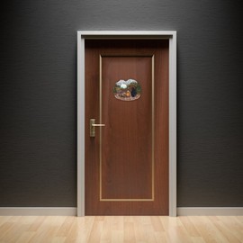 Wall Signs for Home Decor Family - Black Bear Decor Rustic Home Decorative Sign - Bear Decorations for Cabin Decorative Wall Plaques - Wildlife Decor (Home is Where You Park Your Camper, 11.75")