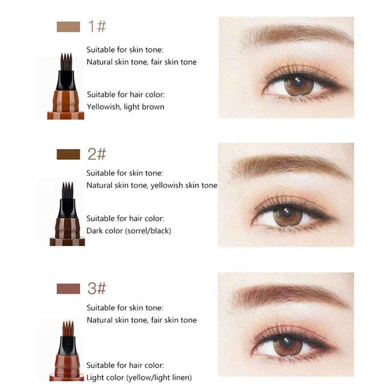 Eyebrow Pencil, Waterproof and Sweat-proof, Never Fade, Long Lasting Effect