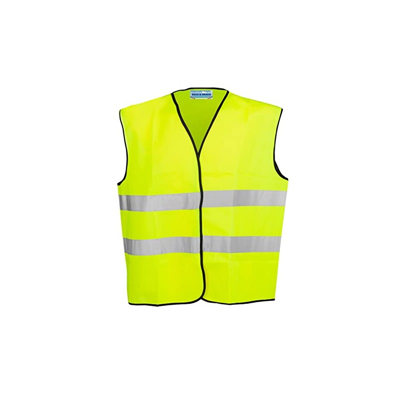 Children High Visibility School Safety Vest Waistcoat Jacket (1 Pack,