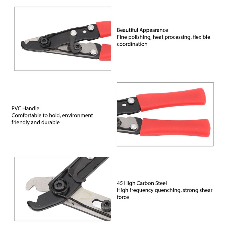 Copper Tube Cutter High Carbon Steel PVC Handle Tubing Scissors