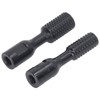 2Pcs Grinding Rotary Burr Angle Grinder Carbide Cylindrical File for