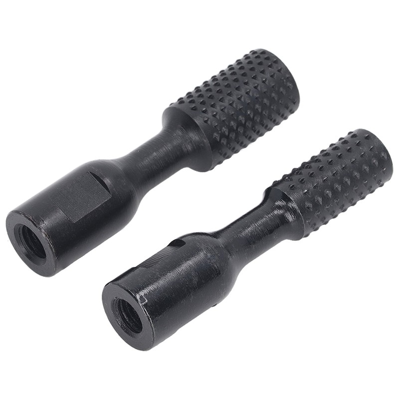 2Pcs Grinding Rotary Burr Angle Grinder Carbide Cylindrical File for