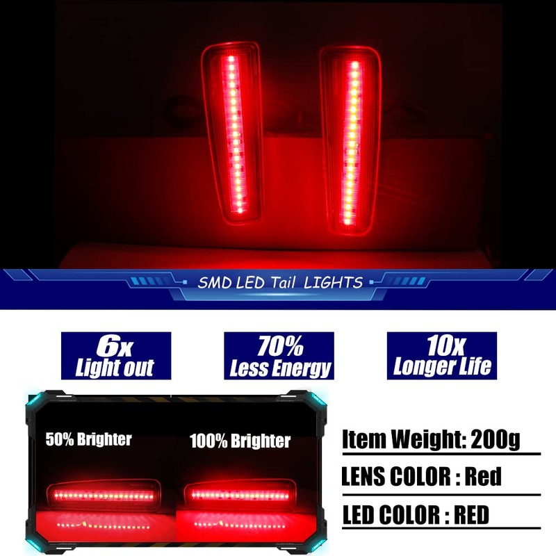 TurningMax For 2013 2014 2015 Honda Accord Coupe LED Rear