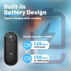 128G Body Camera, Thumb Size Cam,Wearable Camera with 360°Rotatable Clip