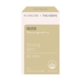Nutricore x The Moms Hypercell Iron C Pregnancy Iron Vitamin C 1 box / 뉴트리코어 x 더맘스 하이퍼셀 철분C 임산부 철분 비타민C 1박스