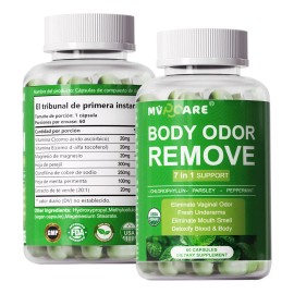 7 In 1 Puro Natural Clorofila Desodorizacin Salud De La Piel, Desintoxicacin, Apoyo Digestivo, Olor Natural, Sin Sabor 60 Cpsulas                     